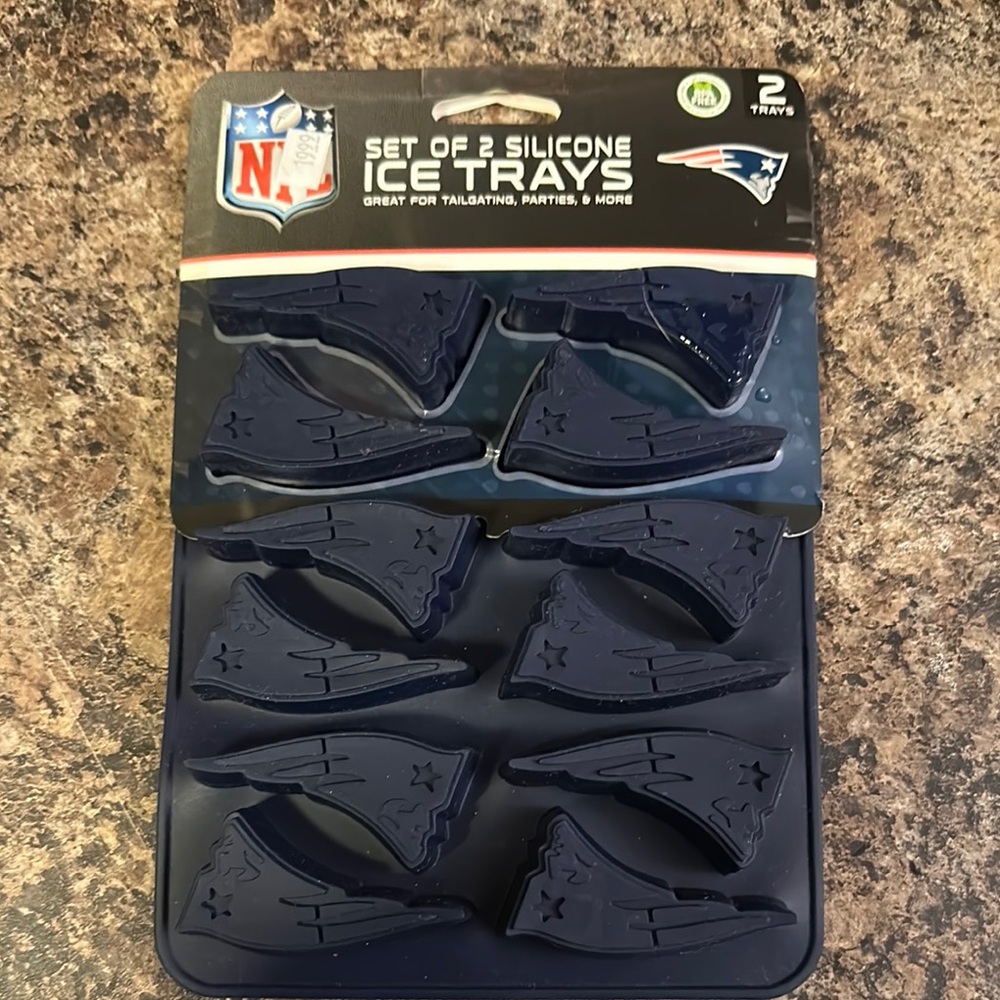 NFL Silicone Ice Trays - Navy Blue